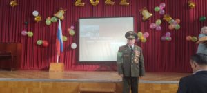 Выступает ветеран