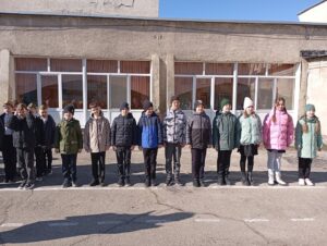 Ученики 4г класса приняли участие в Зарнице